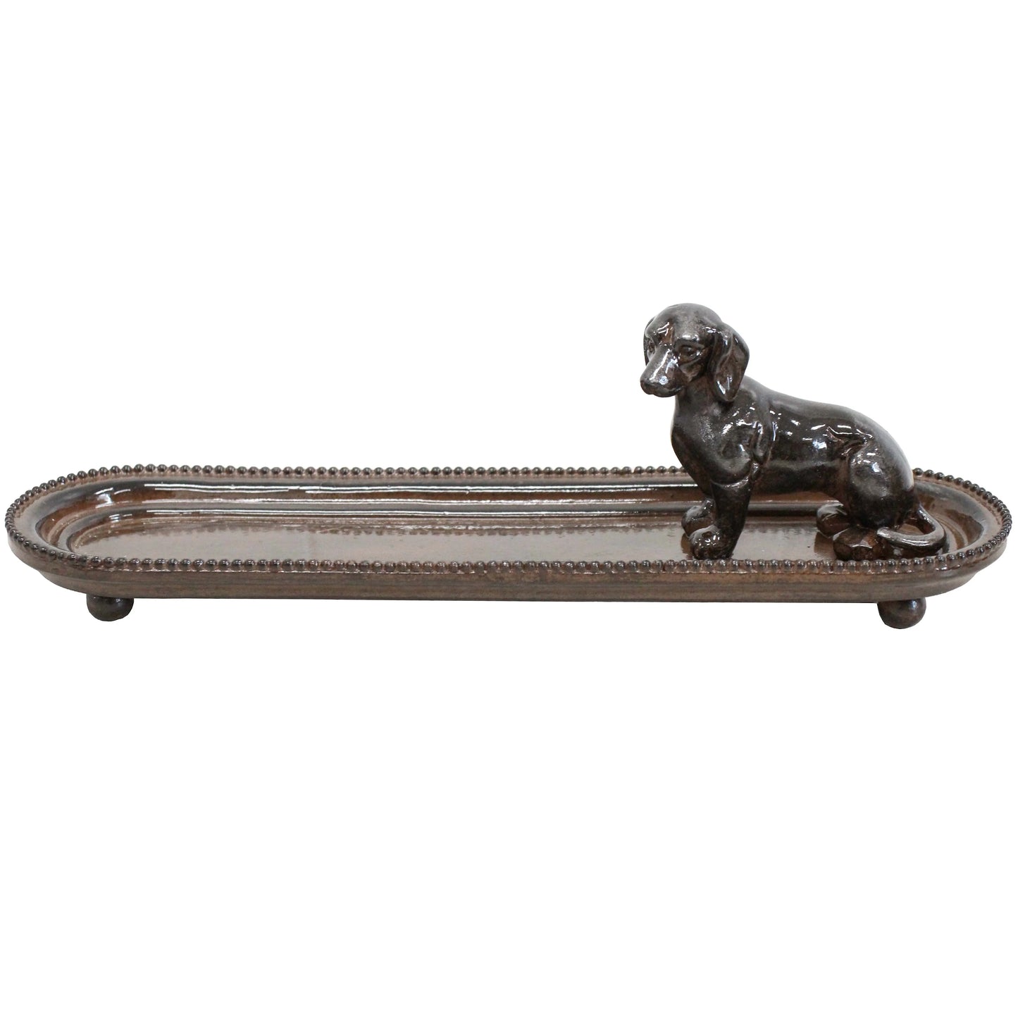Dachshund Sculpture Tray