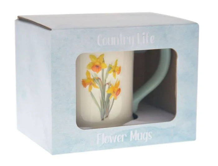Embossed Flower Mug - Various