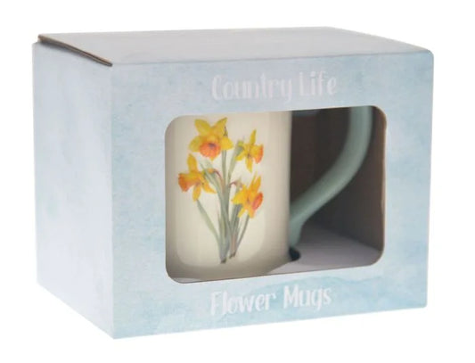 Embossed Flower Mug - Various