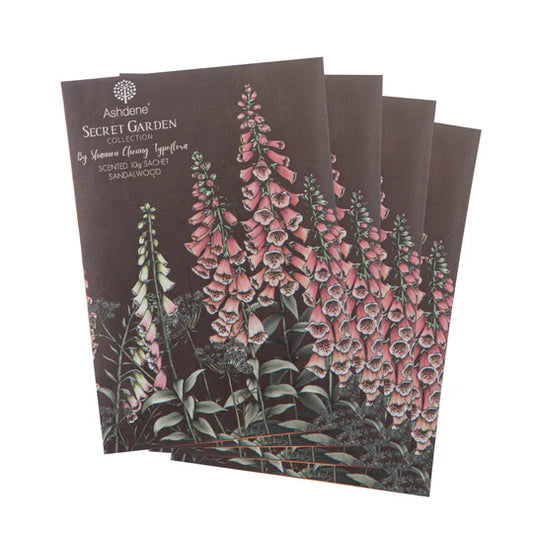 Secret Garden 10g 4pk Sandalwood Scented Sachet