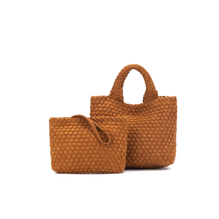 Cherie Tan 2 Piece Suedette Mini Handbag