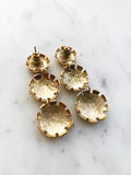 Retro Enamel Earrings