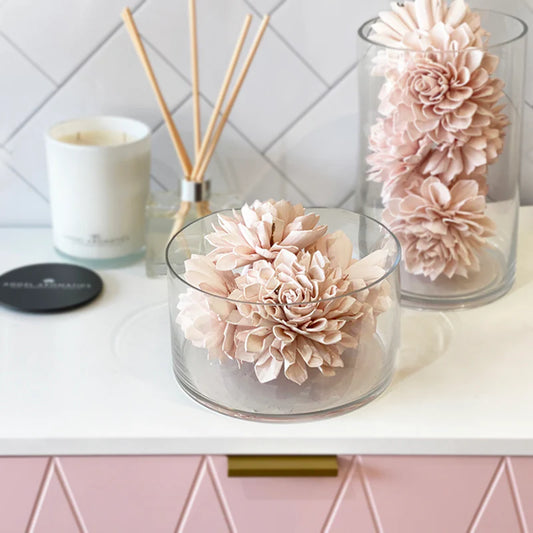 Balsa Wood Scented Flowers - Assorted
