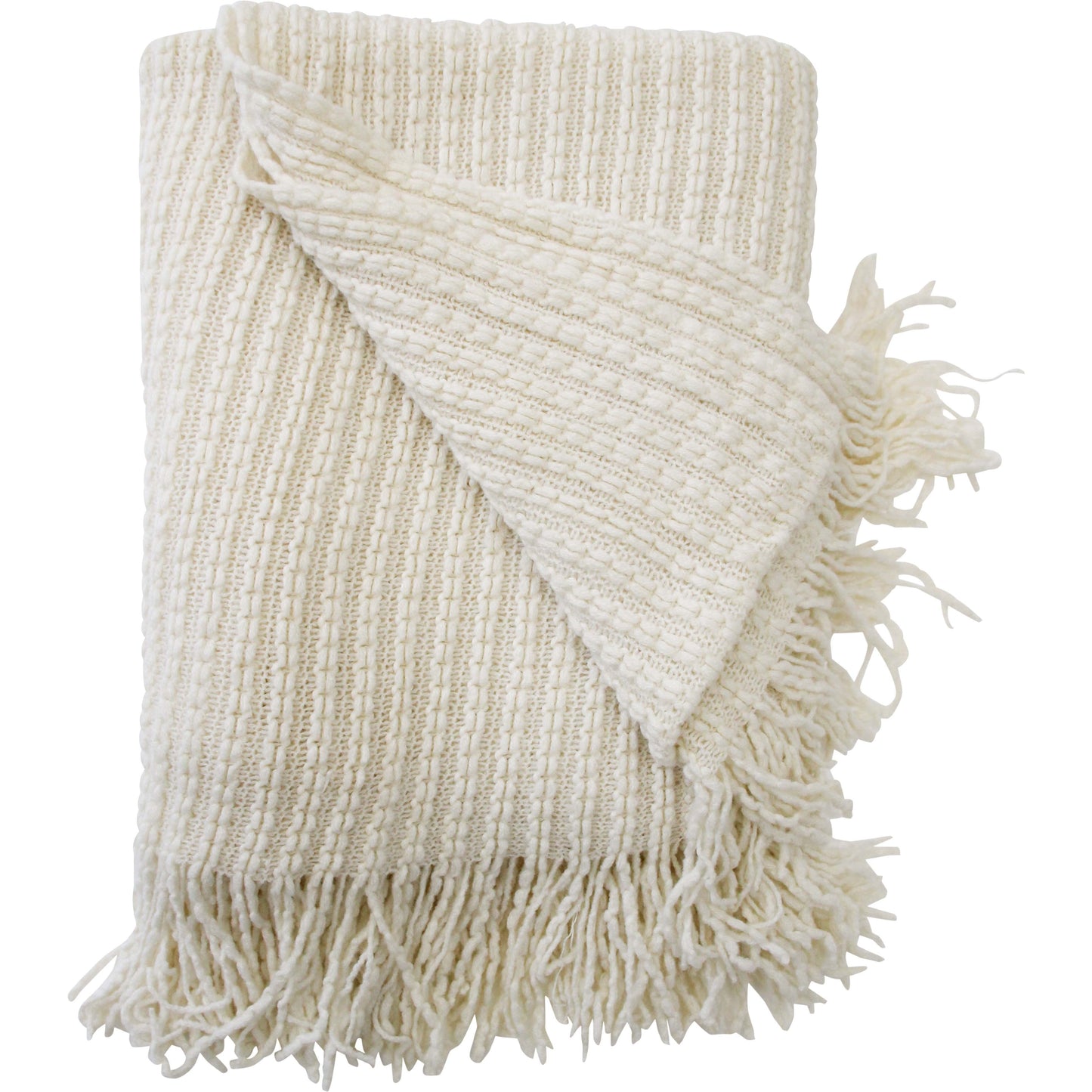 Textured Weave Throw