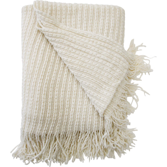 Textured Weave Throw