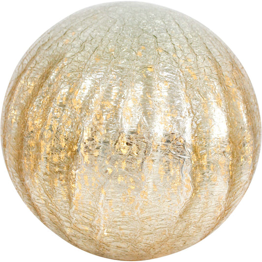 Glass Ball - Crackled Nougat