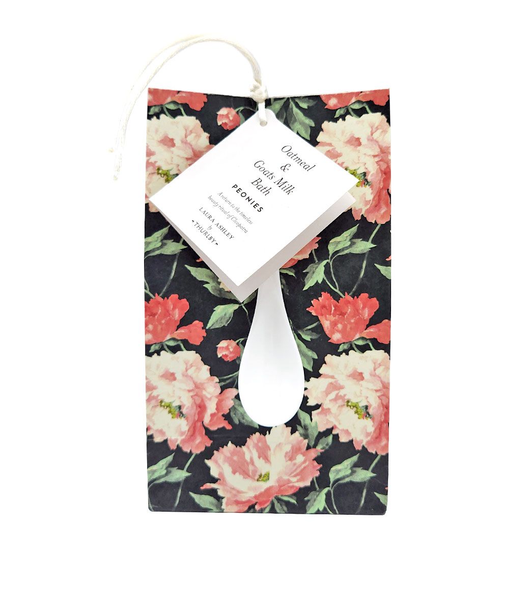 Laura Ashley by Thurlby Peonies Oatmeal & Goats Milk Bath