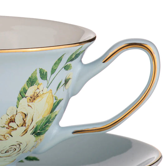 Citrus Blooms Cup & Plate Set