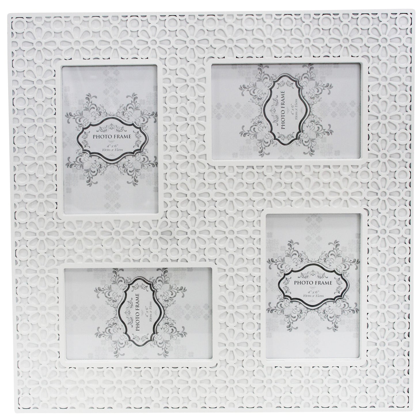 Multi Frame - Ornate White