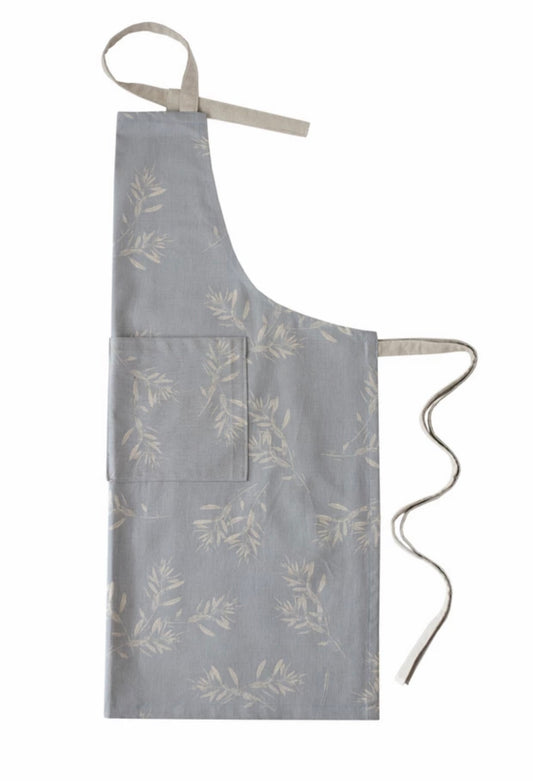 Olive Grove Apron Blue