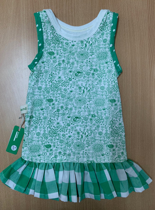Green Floral Dress
