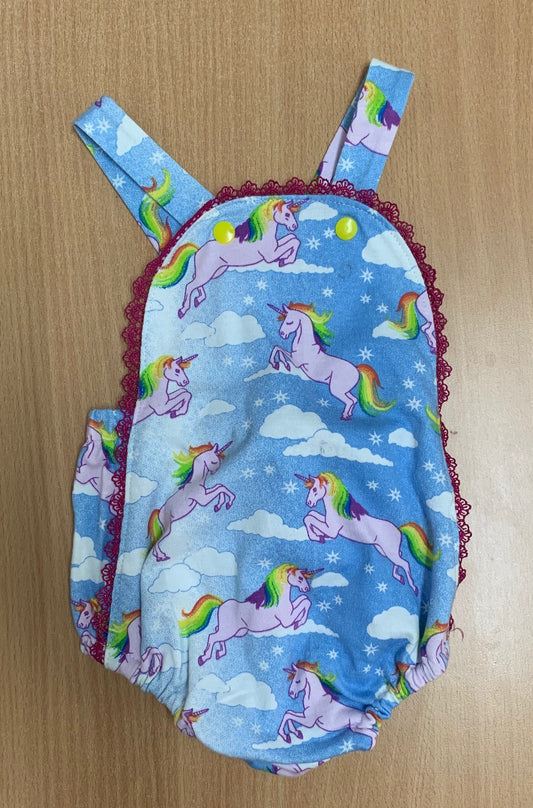 Baby Romper - Unicorn Print