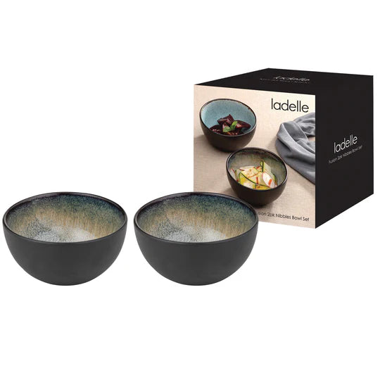 Fusion Mocha Nibbles Bowl 2pc