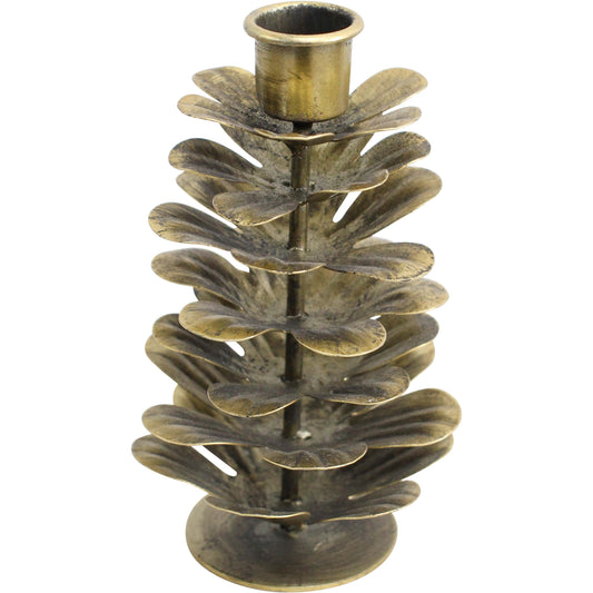 Pinecone Candle Holder