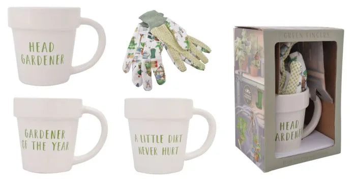 Garden Glove & Mug Set