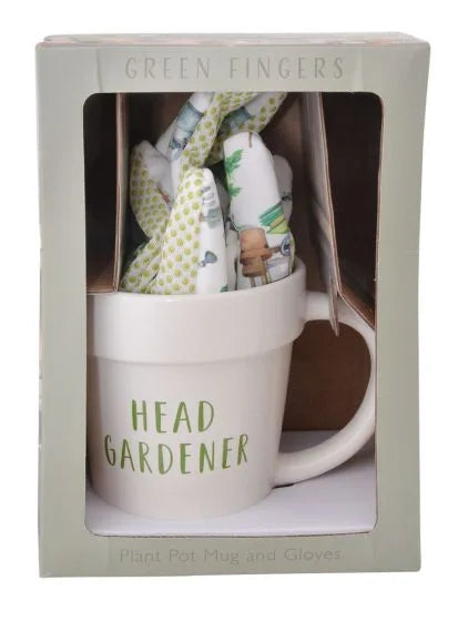 Garden Glove & Mug Set