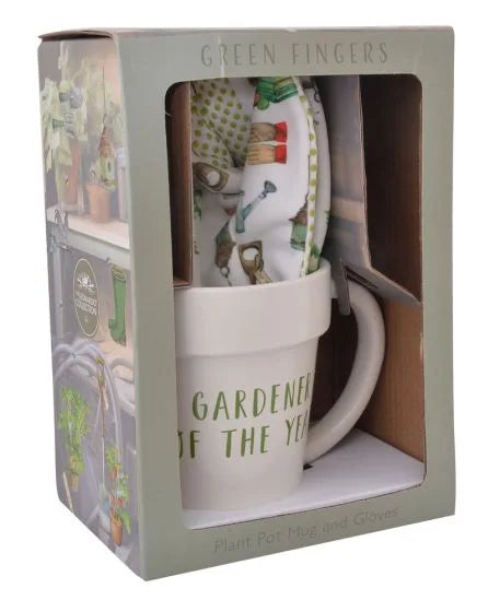 Garden Glove & Mug Set