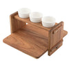 Gather 2 Tier Serving Board with 3 Bowls