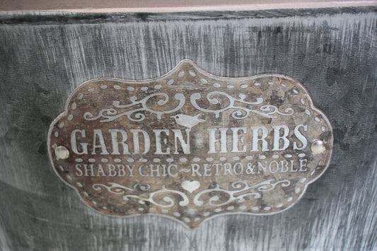 Herb Planters Oval Set of 3