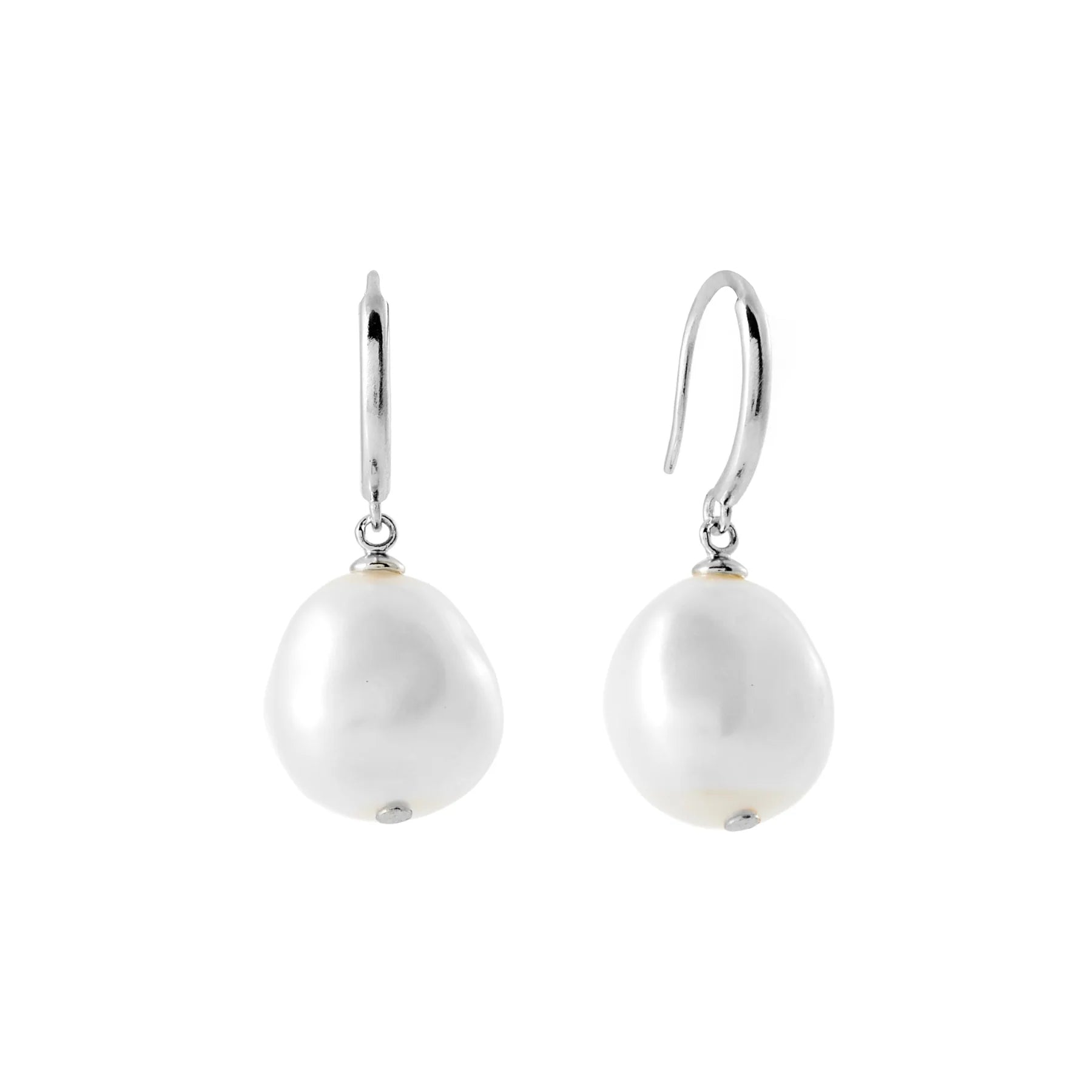 Freshwater Pearl Hook Drop Earrings