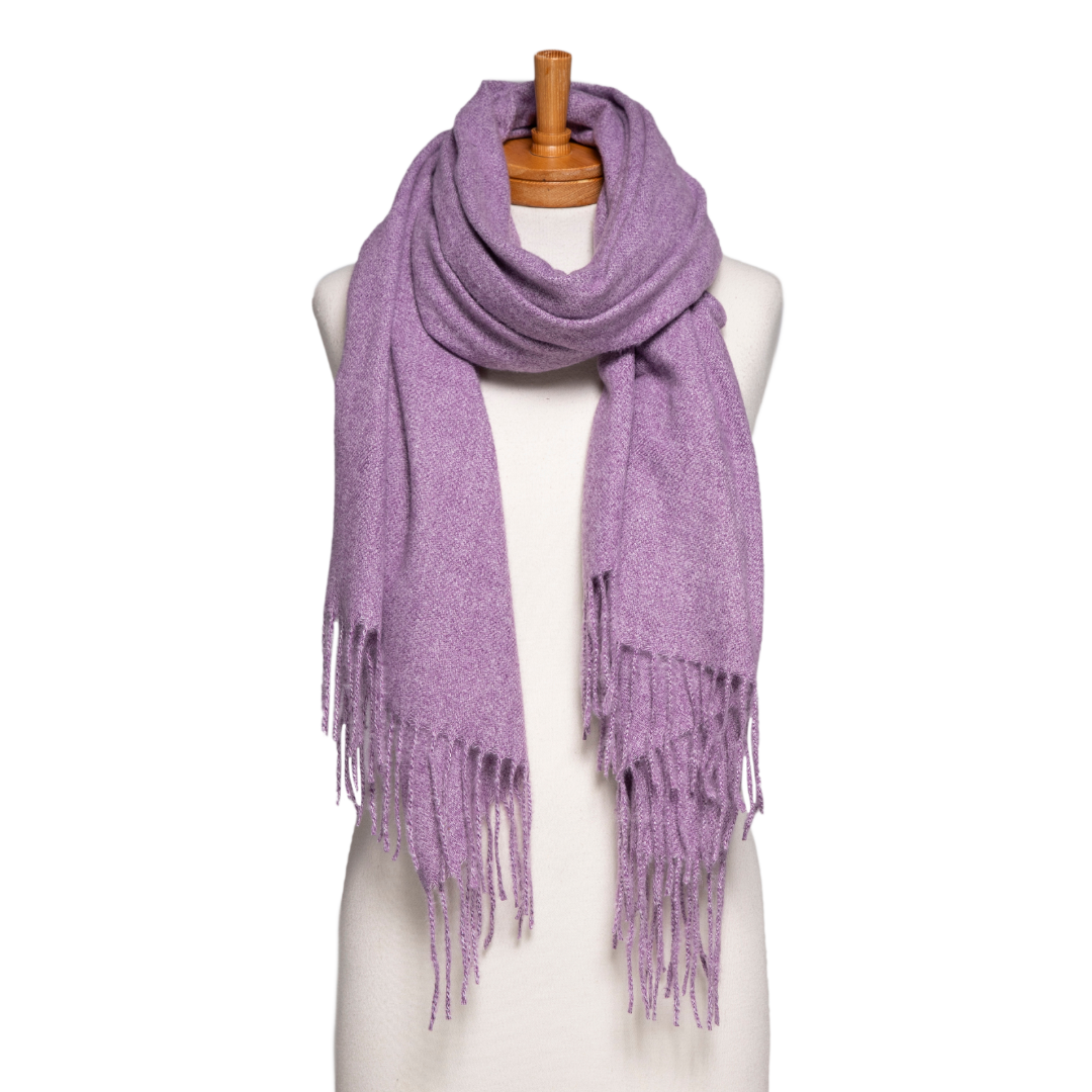 Luxe Plain Scarves - Various Colours