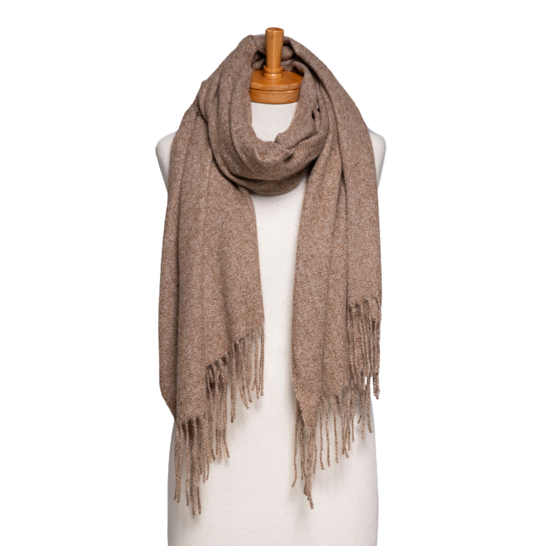 Luxe Plain Scarves - Various Colours