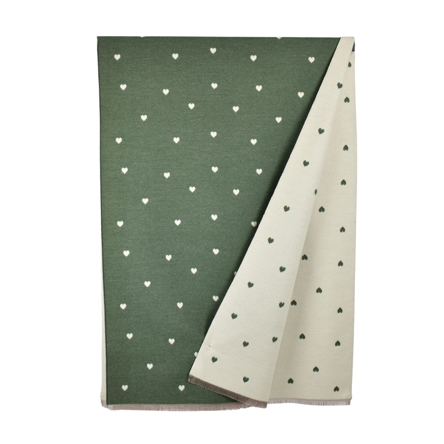 Reversible Petite Hearts Scarfs