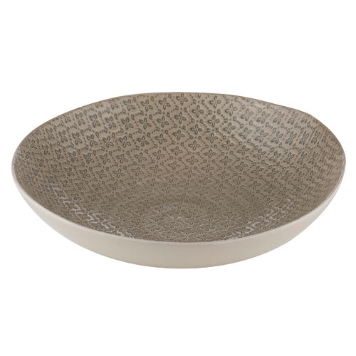 Tirari Serving Bowl - Travertine