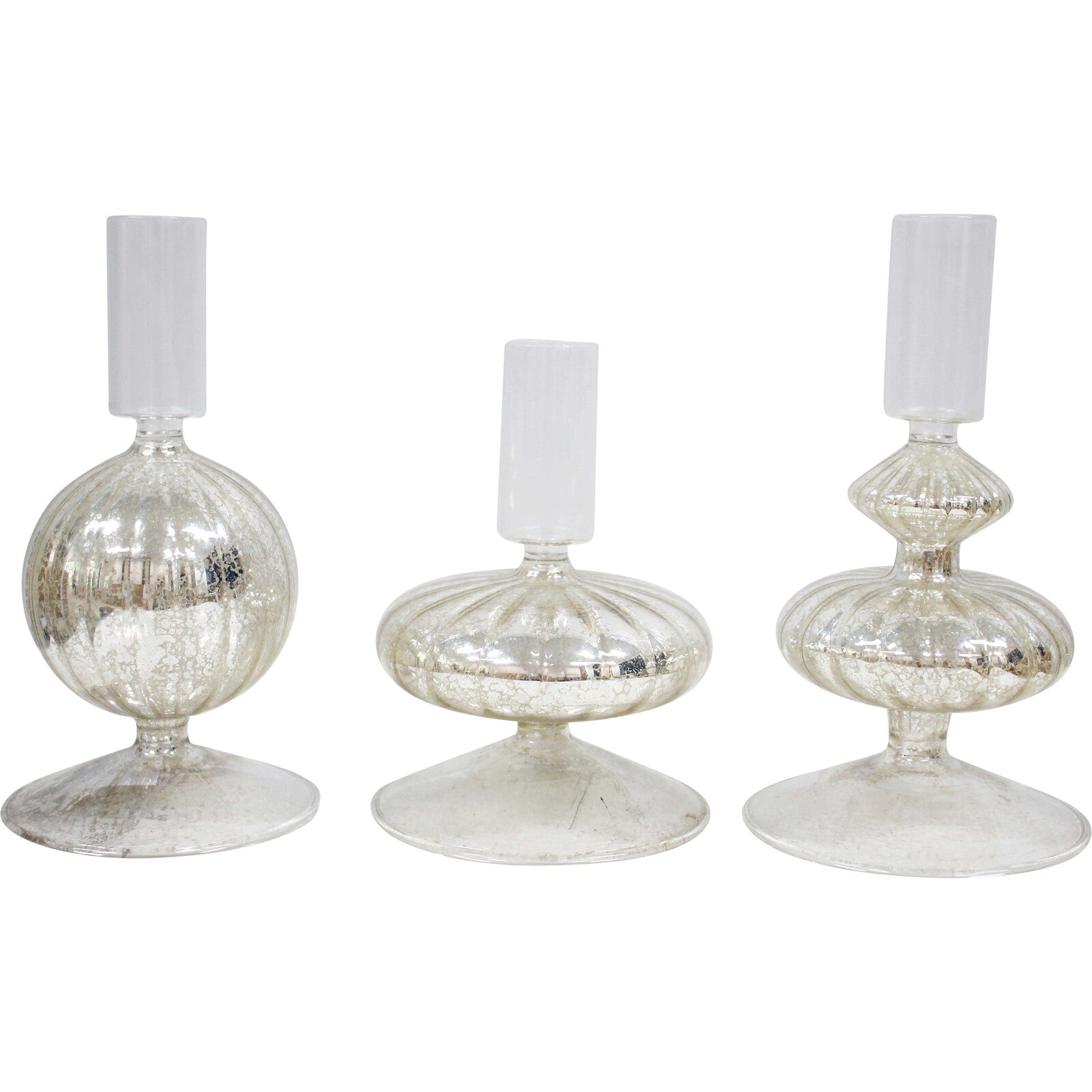Set of 3 Sparkle Candle Holders