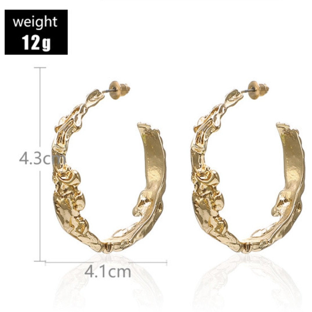 Helena Hoop Earrings