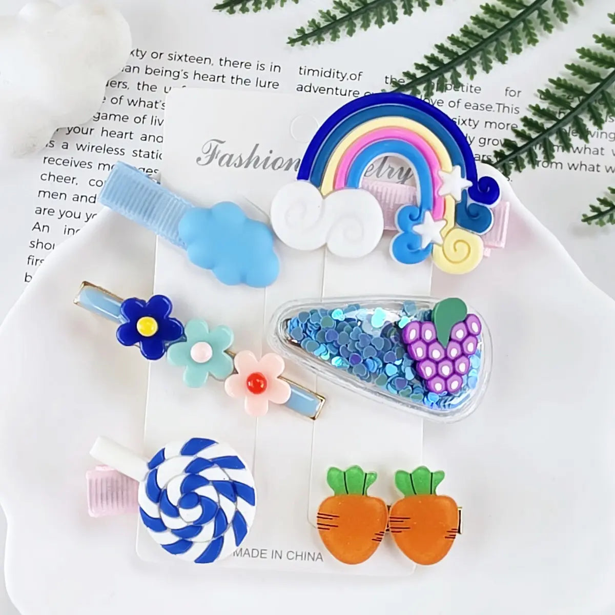 Hair Clips & Ties - Various
