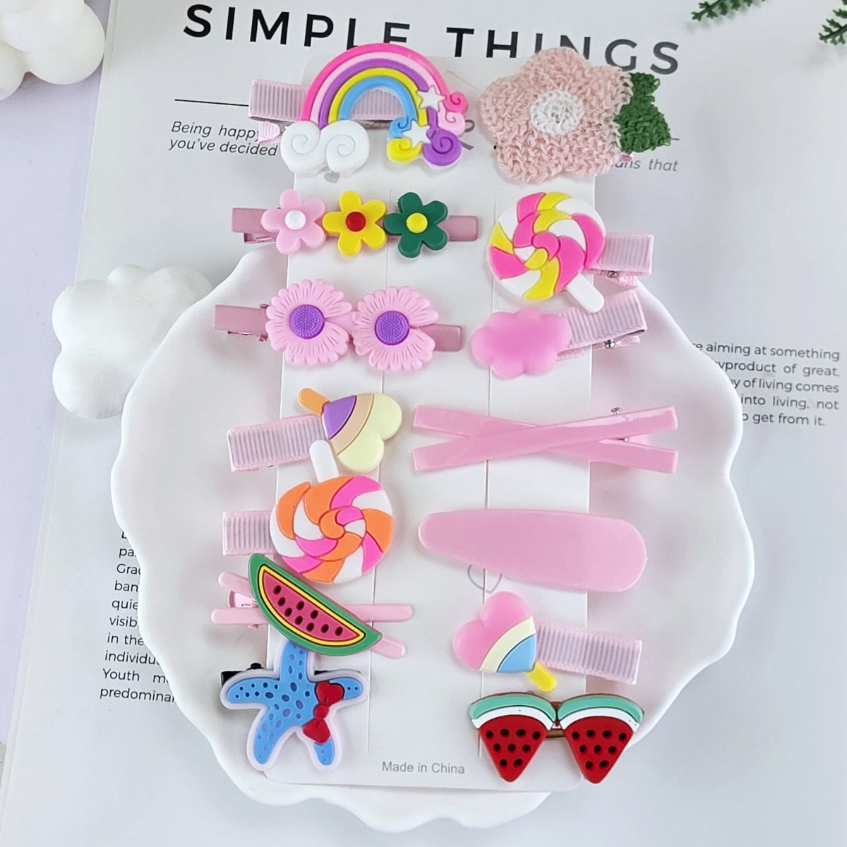 Hair Clips & Ties - Various