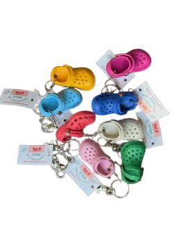 Mini Crocs Keyrings - Various