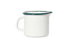 White Enamel Measuring Jug