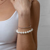 Classic Round White Pearl Bracelet