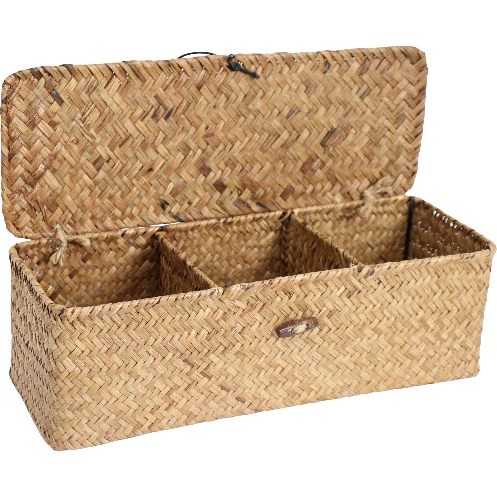 Sectioned Woven Case - Natural