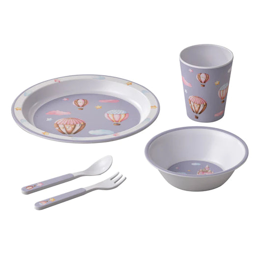 Up In the Sky Kids Dinner Set