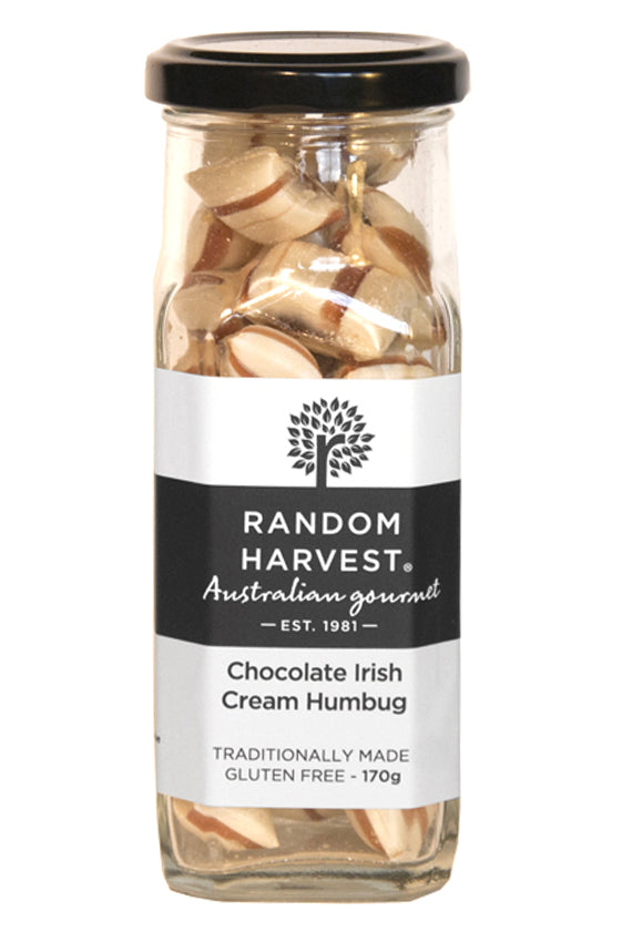 Chocolate Irish Cream Humbugs Rock Candy