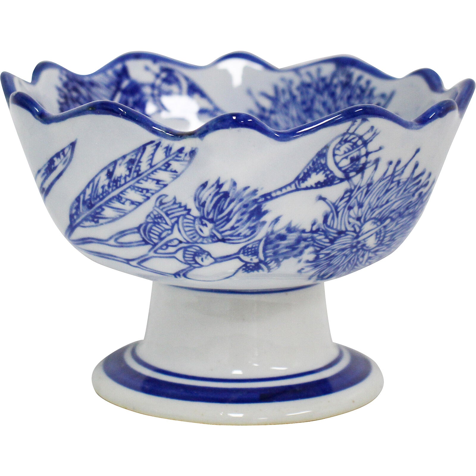 Porcelain Pedestal Bowl