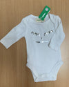 Onesie - Silver Face Decal