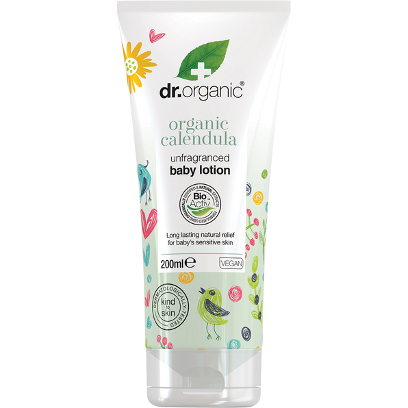 Dr Organic Unfragranced Baby Lotion Organic Calendula