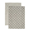 Cotton Tea Towel - Set of 2, Crya Lace Print