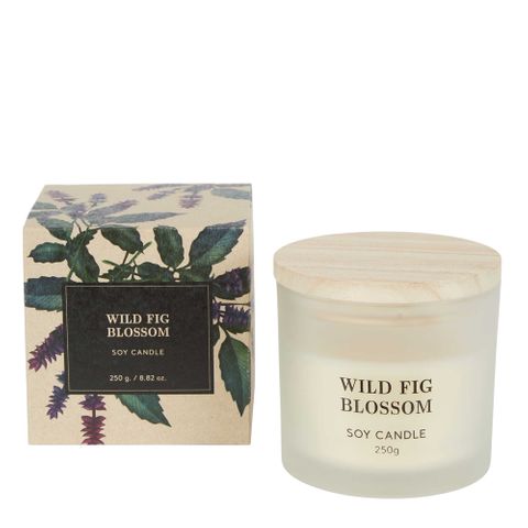 Wild Fig Blossom Soy Candle