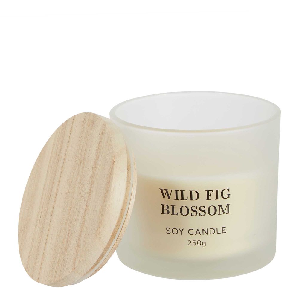 Wild Fig Blossom Soy Candle