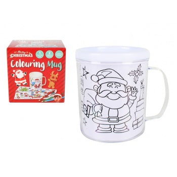 Christmas Colouring Mug