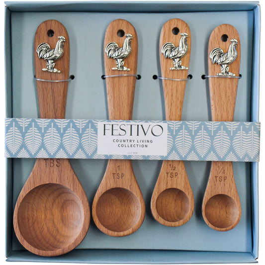 Wooden Measuring Spoon Set - Various